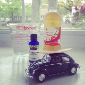 How to: Clean your Hair with Vinegar